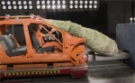 Crashtest: Christbaum als Geschoss