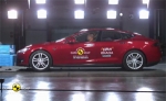 Tesla Model S im Euro-NCAP-Crashtest