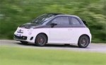 Abarth 500C - Fahraufnahmen