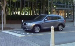 BMW X3 xDrive20d - Fahraufnahmen in der Stadt