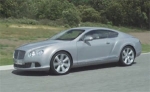 Bentley Continental GT - Fahraufnahmen