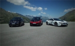 BMW i3, i3s und i8 am Timmelsjoch