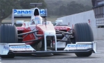 Panasonic Toyota Racing TF109 auf der Rennstrecke