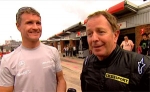 Formel 1-Legende Martin Brundle besucht die DTM